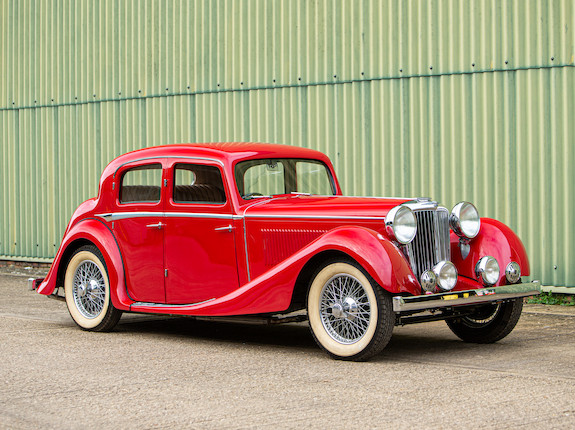 1937 Jaguar SS 2.5 Saloon Chassis no. 1083 25 0699