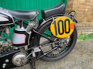 Thumbnail of 1937 Norton 490cc Model 30 International Racing Motorcycle Frame no. 30 71953 Engine no. 78494 image 4
