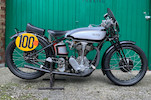 Thumbnail of 1937 Norton 490cc Model 30 International Racing Motorcycle Frame no. 30 71953 Engine no. 78494 image 1