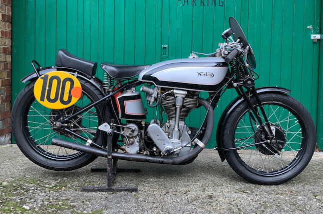 1937 Norton 490cc Model 30 International Racing Motorcycle Frame no. 30 71953 Engine no. 78494 image 1