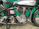Thumbnail of 1937 Norton 490cc Model 30 International Racing Motorcycle Frame no. 30 71953 Engine no. 78494 image 16