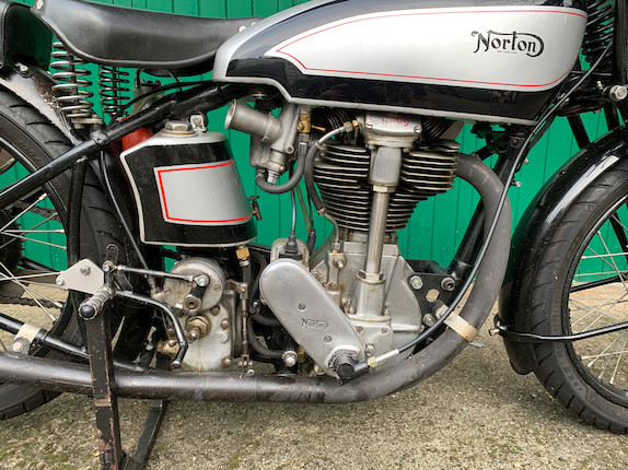 1937 Norton 490cc Model 30 International Racing Motorcycle Frame no. 30 71953 Engine no. 78494 image 16