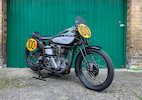 Thumbnail of 1937 Norton 490cc Model 30 International Racing Motorcycle Frame no. 30 71953 Engine no. 78494 image 10