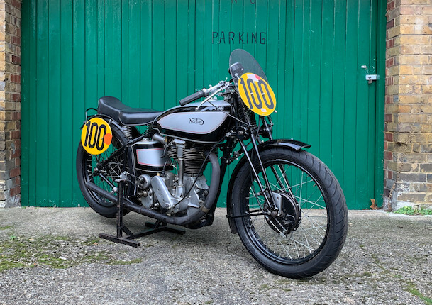 1937 Norton 490cc Model 30 International Racing Motorcycle Frame no. 30 71953 Engine no. 78494 image 10