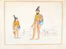 Thumbnail of An album of sixty paintings depicting Sikh rulers, monuments, and tradespeople Punjab, probably Lahore, circa 1840-60 image 4