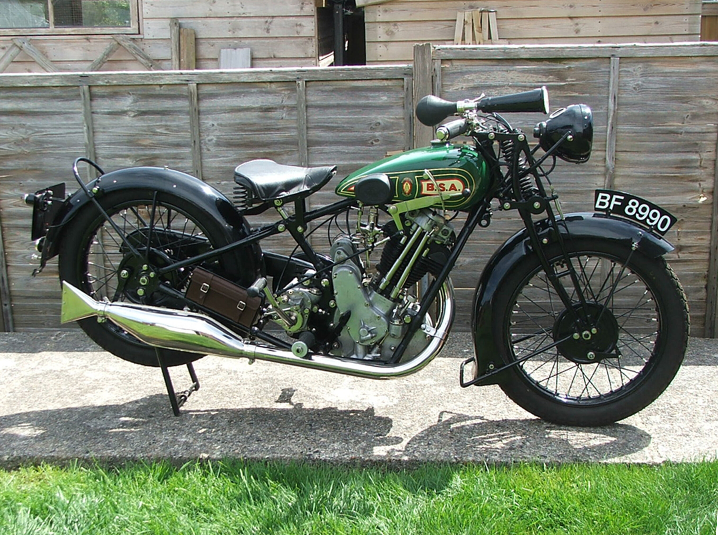 Bsa Sloper Frame Bonhams Cars : 1928 BSA 500cc S28 'Sloper' Frame no. P6632-S Engine no ...