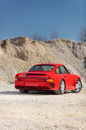  Circa 26,000 kilometres from new,1988 Porsche 959 Komfort Chassis no. WPOZZZ95ZJS900207 image 9