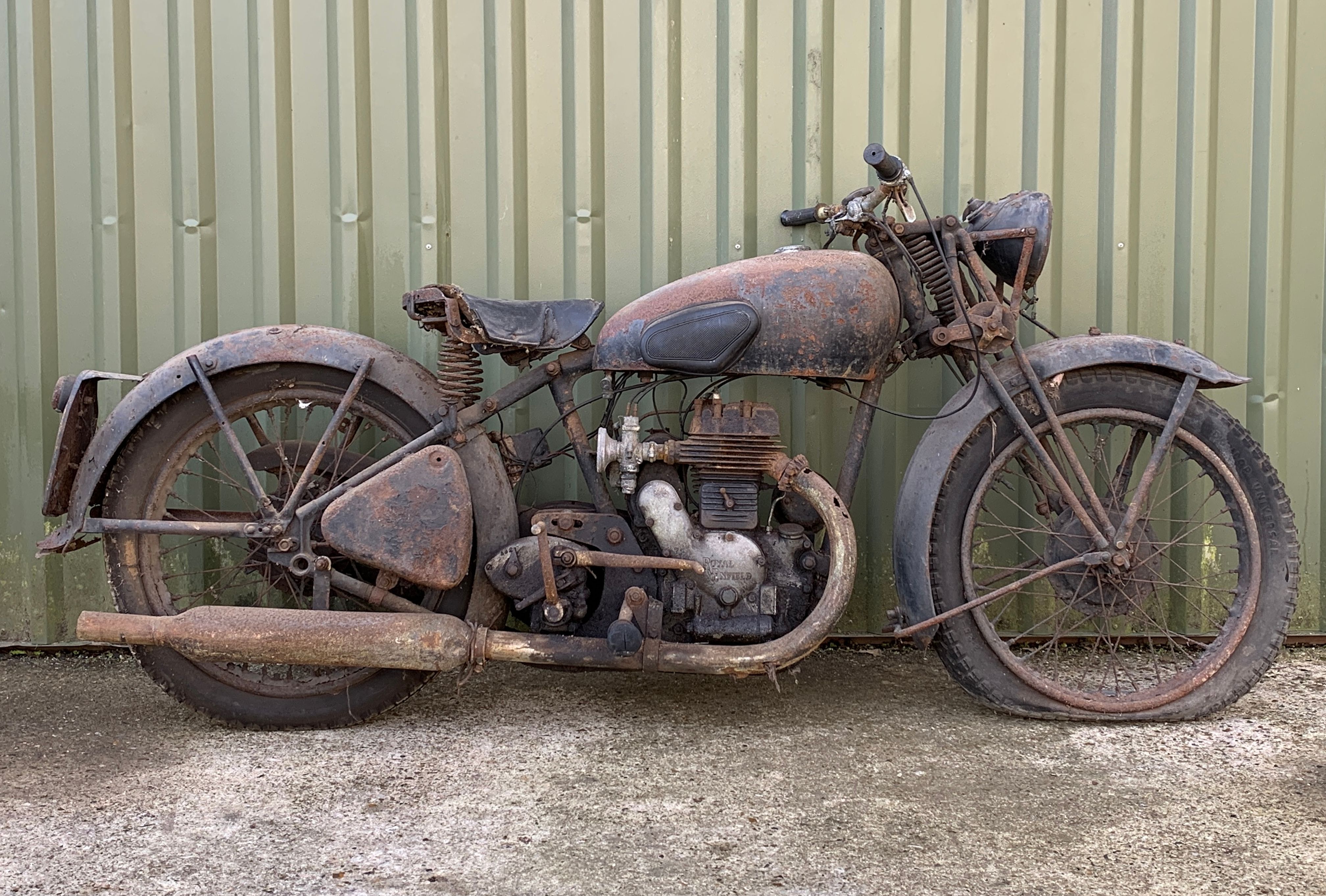Bonhams Cars Royal Enfield 350cc Model C Project Frame no