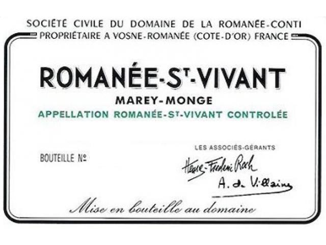 Roman&#233;e-St-Vivant 2000, Domaine de la Roman&#233;e-Conti (6)