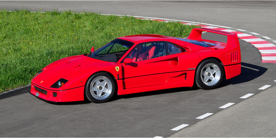 <b>1991 Ferrari F40</b><br/>Chassis no. ZFFGJ34B000089982 <br/>Engine no. 27824