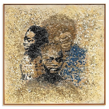 Yeanzi (Côte d'Ivoire, né en 1988) Sans titre, série Projections, 2018 image 1