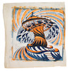Thumbnail of Cyril Edward Power (1872-1951) The Merry-Go-Round Linocut printed in a mixture of Chinese orange and chrome orange and Chinese blue, circa 1930, on buff oriental laid tissue, a very good, richly inked impression, signed and numbered 13/50 in pencil, with wide margins, a tiny paper split at the lower edge of the image, soft creasing at the corners, otherwise in good condition, framedBlock 305 x 304mm. (12 x 12in.); Sheet 398 x 382mm. (15 5/8 x 15 1/8in.) image 2