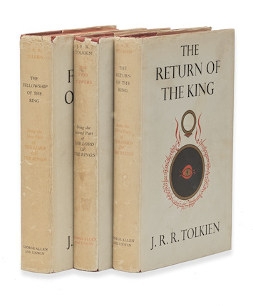 TOLKIEN (J.R.R.) The Lord of the Rings, 3 vol., FIRST EDITION, George Allen & Unwin, 1955 image 1