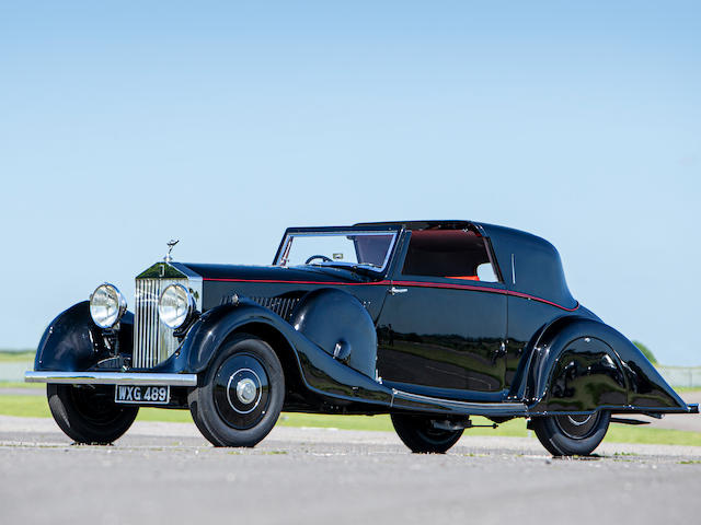 1934 Rolls-Royce 20/25hp Foursome Sedanca Coupé.