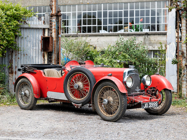 1931 Aston Martin 1½-Litre Le Mans 'Team Car' 2/4 Seater Sports Tourer Coachwork by Bertelli.