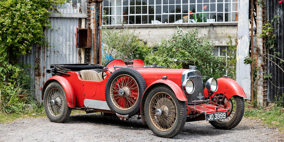 1931 Aston Martin 1&#189;-Litre Le Mans / International 'Team Car' 2/4 Seater Sports Tourer  Chassis no. J1/111