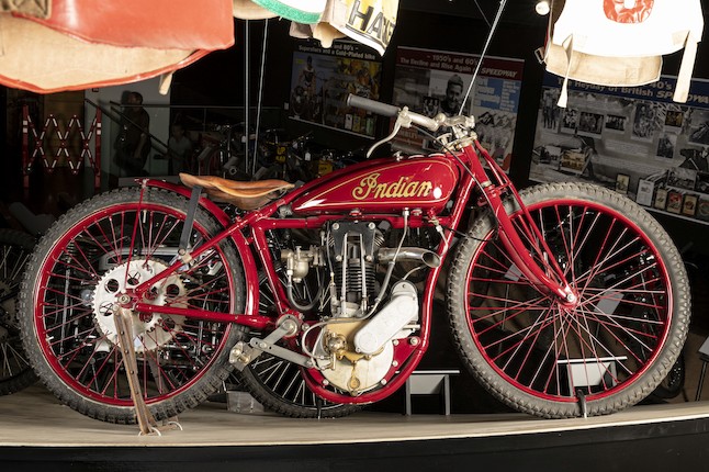 Offered from The Forshaw Speedway Collection, ex-Art Pechar, c.1927 Indian 350cc Dirt Track Racing Motorcycle Engine no. BLR 127 image 12