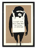 Thumbnail of Banksy (British, born 1974) Laugh Now (DN) Screenprint in colours, 2003, on wove paper, numbered 300/600 and inscribed 'A/P DN' in pencil, published by Pictures on Walls, London, the full sheet, framedSheet 692 x 494mm (27 3/8 x 19 1/2in) image 2