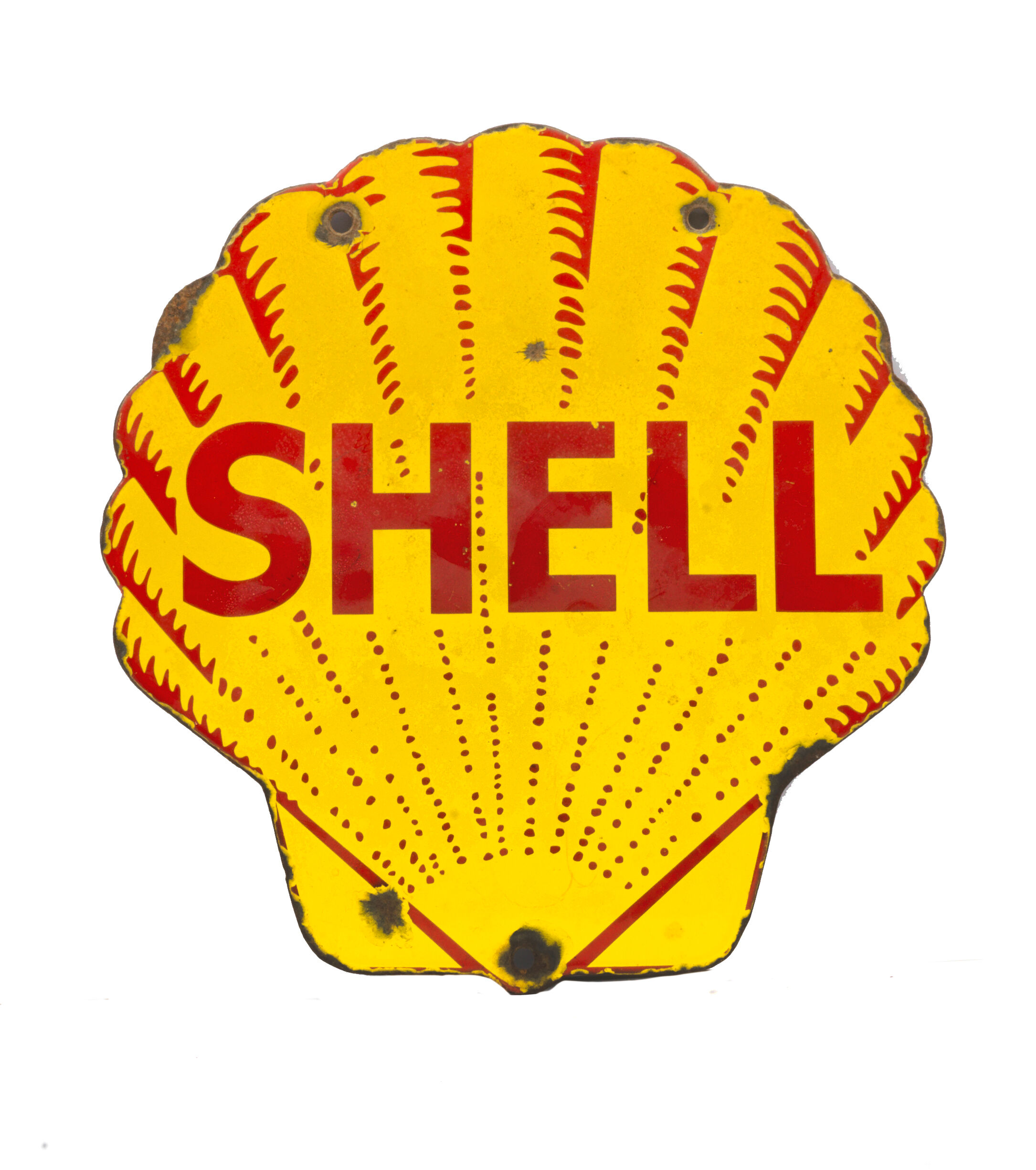 Sign Face Shell Bonhams Cars : A Shell enamel sign,