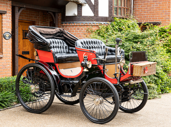 1898 Peugeot Type 15 8hp Twin-Cylinder Double-Phaeton  Chassis no. 439 Engine no. 174 image 22