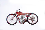 Thumbnail of Offered from The Forshaw Speedway Collection, ex-Art Pechar, c.1927 Indian 350cc Dirt Track Racing Motorcycle Engine no. BLR 127 image 4