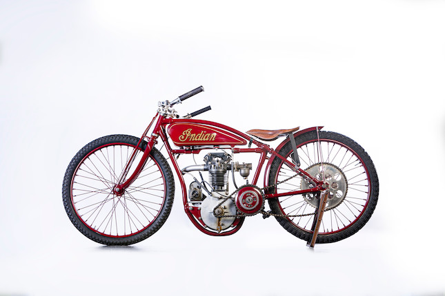 Offered from The Forshaw Speedway Collection, ex-Art Pechar, c.1927 Indian 350cc Dirt Track Racing Motorcycle Engine no. BLR 127 image 4