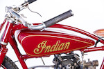 Thumbnail of Offered from The Forshaw Speedway Collection, ex-Art Pechar, c.1927 Indian 350cc Dirt Track Racing Motorcycle Engine no. BLR 127 image 3
