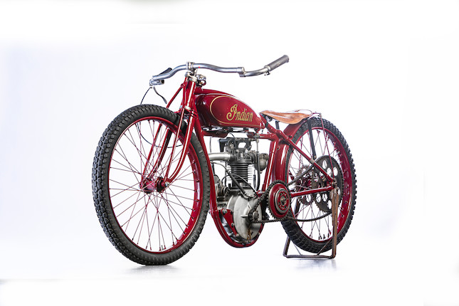 Offered from The Forshaw Speedway Collection, ex-Art Pechar, c.1927 Indian 350cc Dirt Track Racing Motorcycle Engine no. BLR 127 image 5