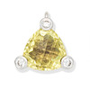 Thumbnail of THEO FENNELL YELLOW BERYL AND DIAMOND PENDANT, image 1
