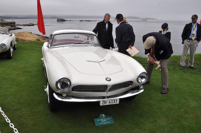 1957 BMW 507 Series I Roadster with Factory Hardtop  Chassis no. 70019 Engine no. 30429-40028 image 2
