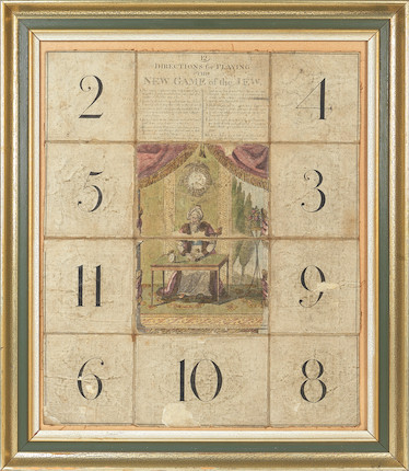JUDAICA - GAME The New Game of the Jew, J. Wallis, 27 May 1807 image 2