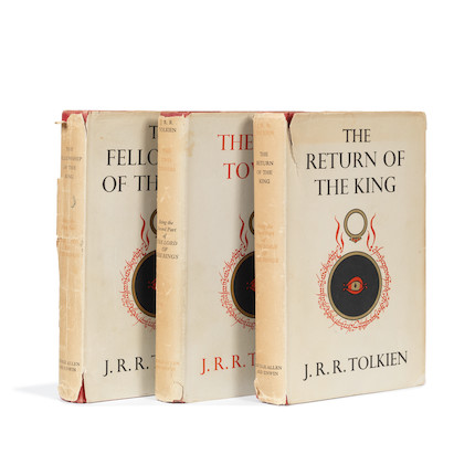TOLKIEN (J.R.R.) The Lord of the Rings, 3 vol., FIRST EDITION, FIRST IMPRESSIONS, George Allen and Unwin, 1954-1955 image 2