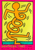 Thumbnail of Keith Haring (American, 1958-1990) Montreux Jazz Festival (Three Works) Three screenprints in colours, 1983, each on wove, printed by Serigraphie Uldry Bern, Switzerland, published for the Montreux Jazz Festival, the full sheets printed to the edges, 1000 x 700mm (39 3/8 x 27 5/8in)(SH)(unframed)(3) image 1