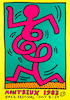 Thumbnail of Keith Haring (American, 1958-1990) Montreux Jazz Festival (Three Works) Three screenprints in colours, 1983, each on wove, printed by Serigraphie Uldry Bern, Switzerland, published for the Montreux Jazz Festival, the full sheets printed to the edges, 1000 x 700mm (39 3/8 x 27 5/8in)(SH)(unframed)(3) image 3