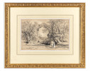 Thumbnail of Edward Lear (British, 1812-1888) 'Villa Adriana' (Hadrian's Villa) image 3