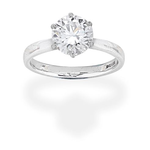 DIAMOND SINGLE-STONE RING