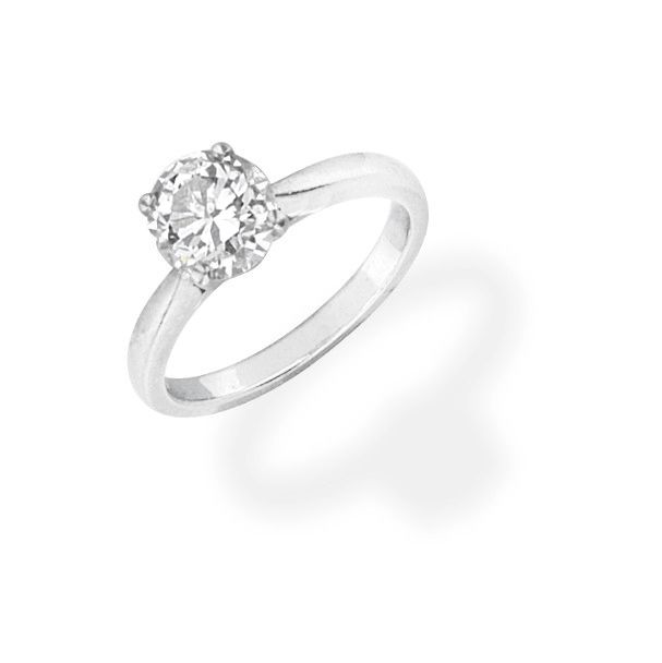 DIAMOND SINGLE-STONE RING