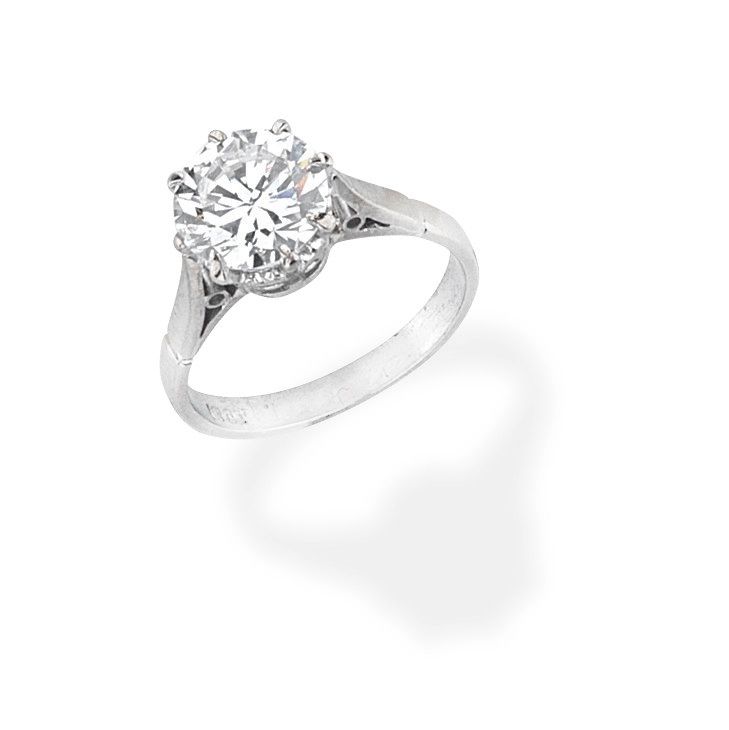 DIAMOND SINGLE-STONE RING