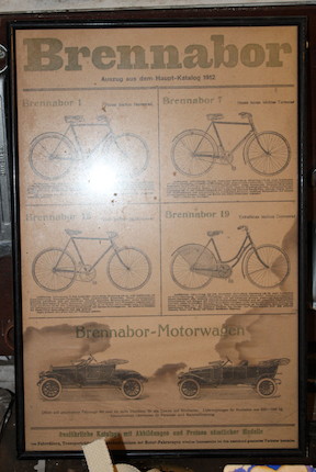 Three Brennabor signs and advertisements,  (7) image 3