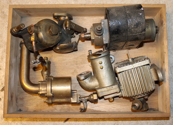 Three carburettors and a magneto,  (4) image 1
