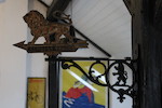 Thumbnail of A Peugeot Freres cast metal sign,  (3) image 4