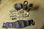 Thumbnail of Motorcycle helmets and goggles, various types and dates,  (Qty) image 10
