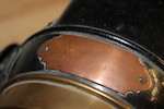 Thumbnail of A numbered pair model 56 Phares Besnard Les Vestallles oil illuminated sidelights,  (2) image 3