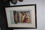 Thumbnail of Twelve assorted posters, prints and modern reproduction tin signs,  (12) image 4