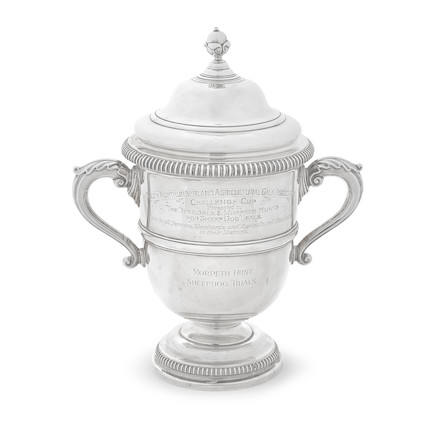 A GEORGE V TWO-HANDLED PRESENTATION CUP Reid & Sons, Sheffield 1921 image 1