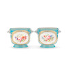 Thumbnail of A PAIR OF SEVRES STYLE BLUE-CELESTE GROUND CACHEPOTS image 2