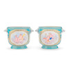 Thumbnail of A PAIR OF SEVRES STYLE BLUE-CELESTE GROUND CACHEPOTS image 1