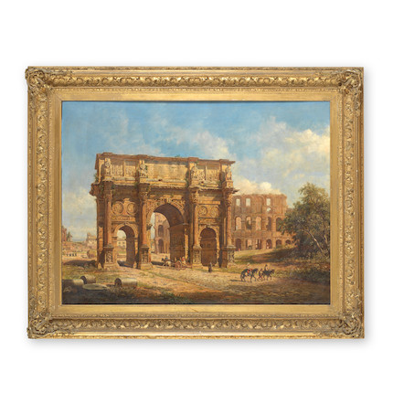Jacob George Strutt (British, 1790-1864) The Arch of Constantine, Rome image 2
