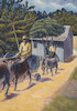 Thumbnail of Gerard Sekoto (South African, 1913-1993) Donkeys (framed) image 2