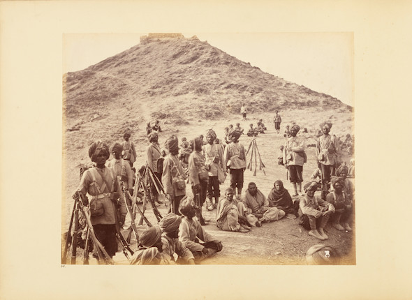 BURKE (JOHN) 'Afghan War 1878-79. Peshawur Valley Field Force, 1878-79 image 3